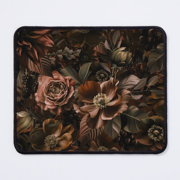 Item preview, Opulent Baroque Maximalistic Flowers Moody Dark designed and sold by artsandsoul.