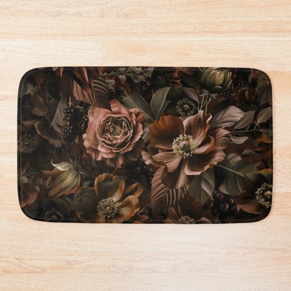Item preview, Opulent Baroque Maximalistic Flowers Moody Dark designed and sold by artsandsoul.