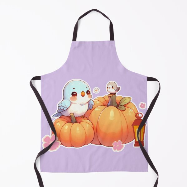 Item preview, Autumn Pumpkin Parrot – Cute Tropical Fall Bird Illustration designed and sold by Sugar Wisdom .