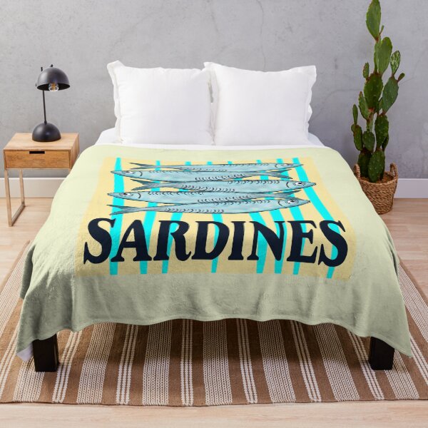 Item preview, Sardines fish designed and sold by minimalartstory.