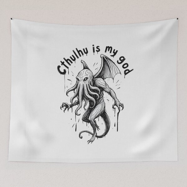 Item preview,  Cthulhu is my God designed and sold by Vintage Designs +.