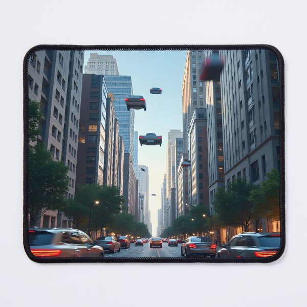 Item preview, Flying Cars Urban Skyline designed and sold by Images Fair.