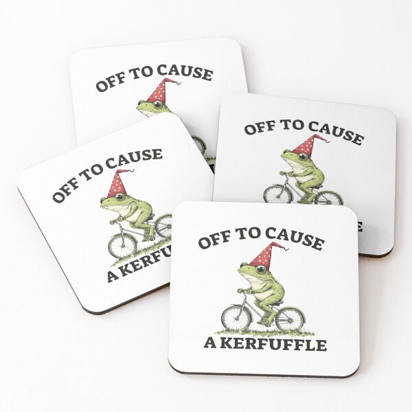 Item preview, Off to Cause a Kerfuffle Frog  Funny Weirdcore Sayings Unique Tee Adults Men Women Meme Graphic Sarcastic designed and sold by MotivaChic.