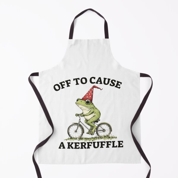 Item preview, Off to Cause a Kerfuffle Frog Funny Weirdcore Sayings Unique Tee Adults Men Women Meme Graphic Sarcastic designed and sold by MotivaChic.