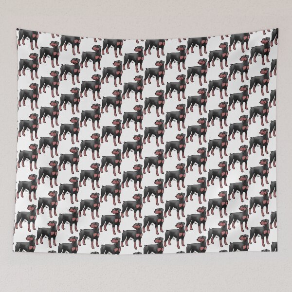 Item preview, Dog - Doberman Pinscher - docked tail - Brown and Red designed and sold by Jennifer Stolzer.