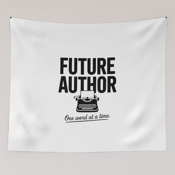 Item preview, Future Author T shirt Design designed and sold by Enea Kelo.