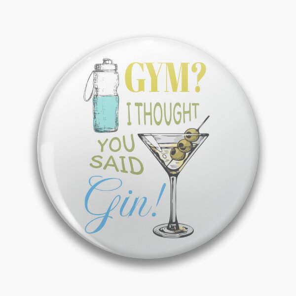 Item preview, Gym or Gin? designed and sold by panoramix-.