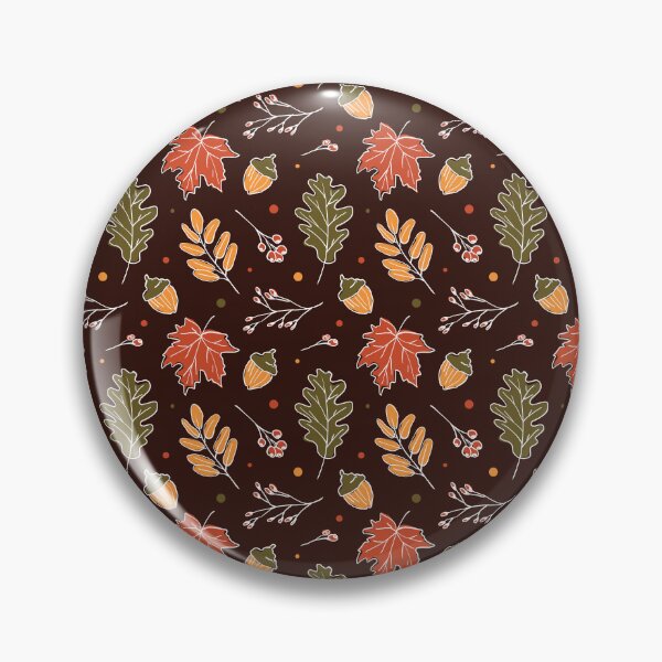 Item preview, Acorns and autumn leaves designed and sold by LaPetiteBelette.