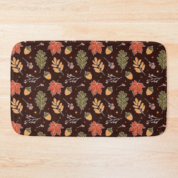 Item preview, Acorns and autumn leaves designed and sold by LaPetiteBelette.