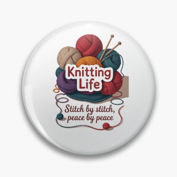 Item preview, Knitting Life Stitch by Stitch designed and sold by Enea Kelo.