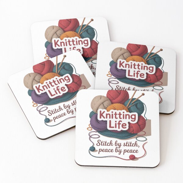 Item preview, Knitting Life Stitch by Stitch designed and sold by Enea Kelo.
