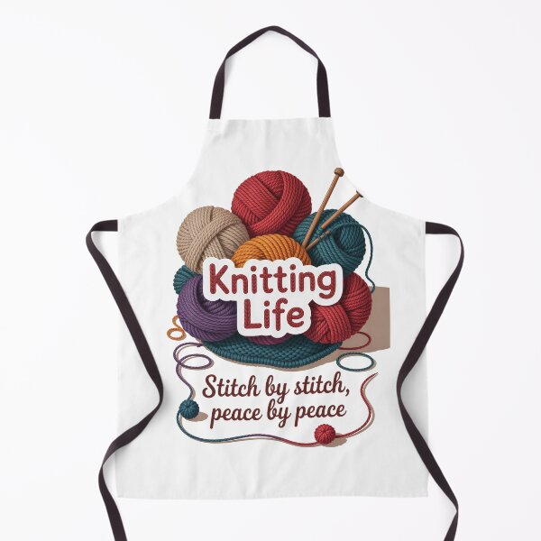 Item preview, Knitting Life Stitch by Stitch designed and sold by Enea Kelo.