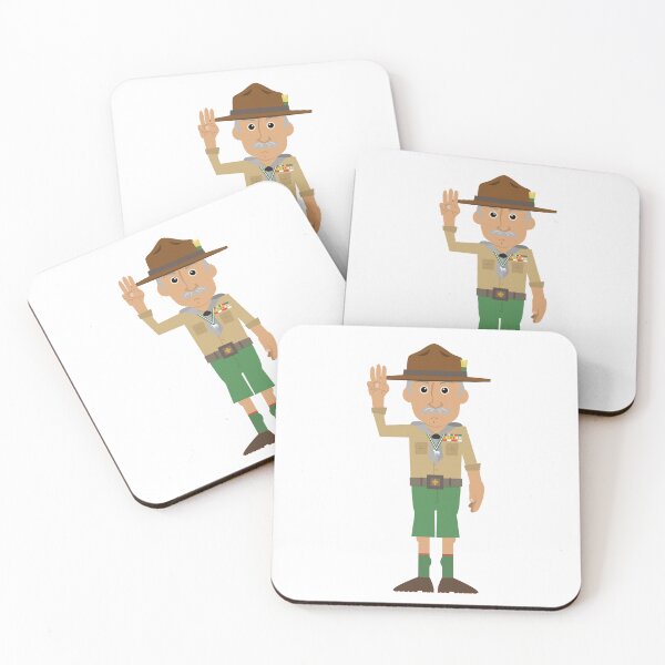 Item preview, Lord Baden-Powell - Scout Sign (White) designed and sold by Tyson Carter.