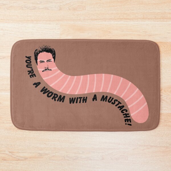 Item preview, Worm With a Mustache | Scandoval Quote VPR Fan Art designed and sold by Parasocialite.