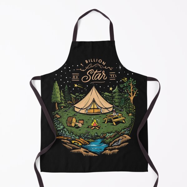 Item preview, One Billion Star Hotel - Camping design designed and sold by Vintage Designs +.