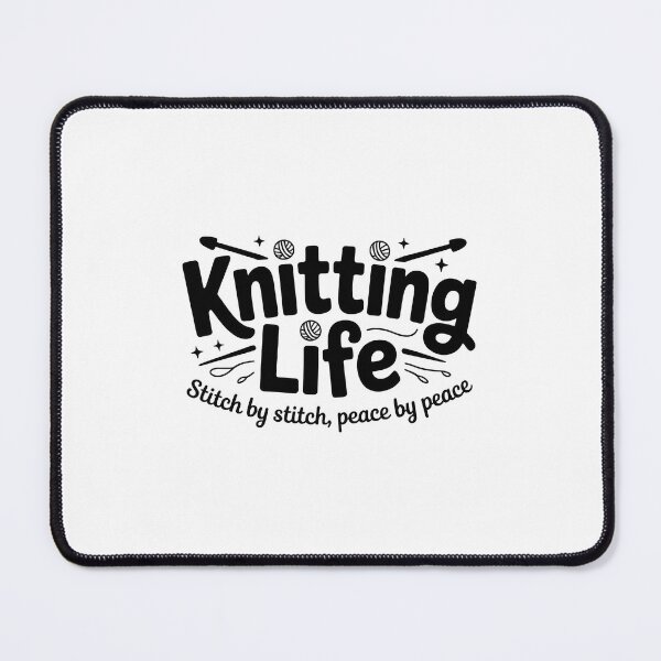 Item preview, Knitting Life Stitch by Stitch designed and sold by Enea Kelo.