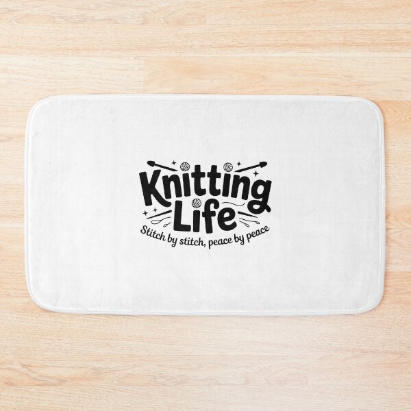 Item preview, Knitting Life Stitch by Stitch designed and sold by Enea Kelo.