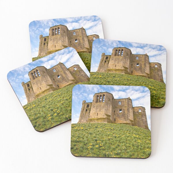 Item preview, Warkworth Castle and Spring Daffodils  designed and sold by Violaman.