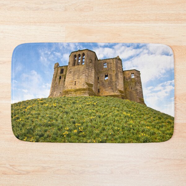 Item preview, Warkworth Castle and Spring Daffodils designed and sold by Violaman.