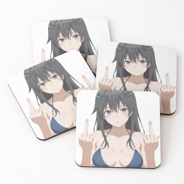 Item preview, Anime Middle Finger - Yukino designed and sold by Kuroi Pixel.