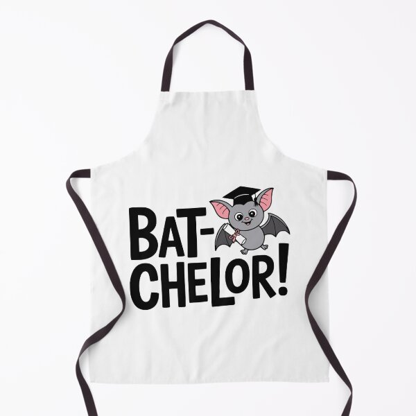 Item preview, Bat-Chelor! Cute Bachelor Degree Bat Pun designed and sold by PMCreative.