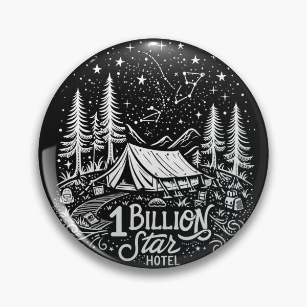 Item preview,  One Billion Star Hotel - Camping design designed and sold by Vintage Designs +.