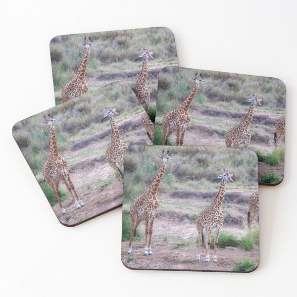 Item preview, Giraffe Trio Masai Mara Kenya designed and sold by PhotoArt by Joan Carroll.