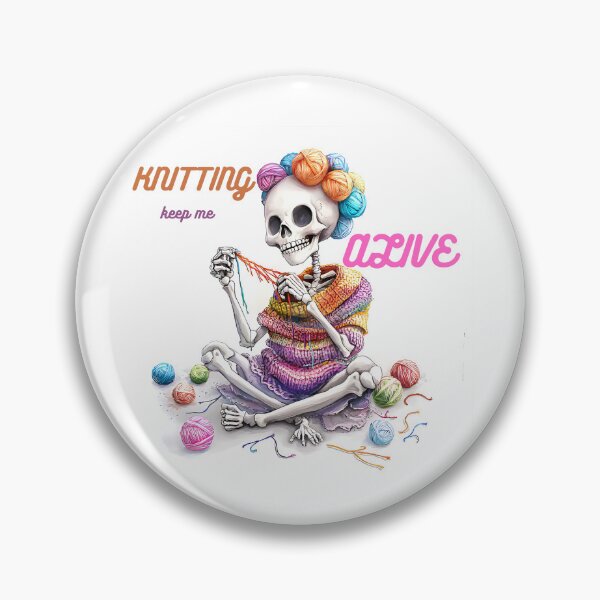 Item preview, Knitting smiling skeleton  designed and sold by I-R-A.