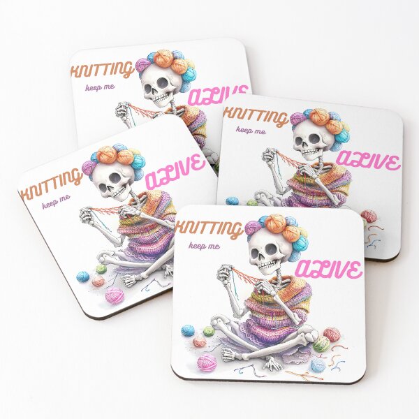Item preview, Knitting smiling skeleton  designed and sold by I-R-A.
