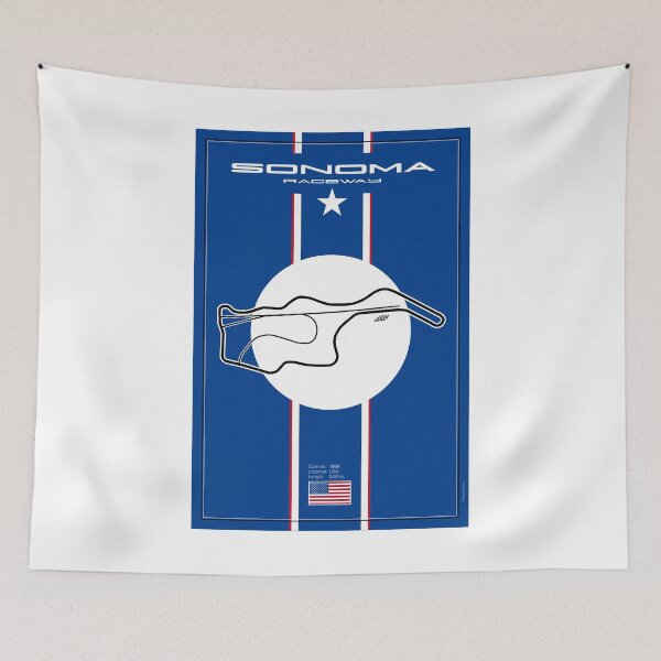 Item preview, Sonoma Raceway designed and sold by Theodor Decker.