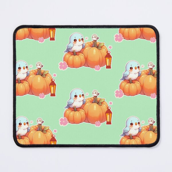 Item preview, Autumn Pumpkin Parrot – Cute Tropical Fall Bird Illustration designed and sold by Sugar Wisdom .