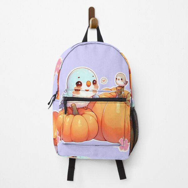 Item preview, Autumn Pumpkin Parrot – Cute Tropical Fall Bird Illustration designed and sold by Sugar Wisdom .