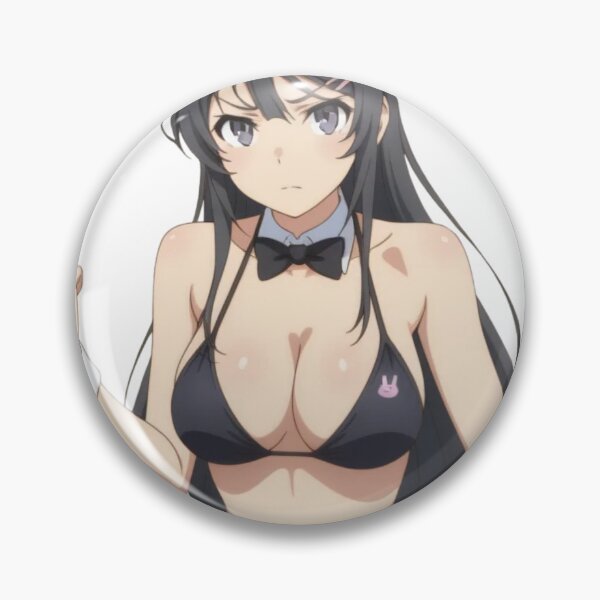 Item preview, Anime Middle Finger Mai Sakurajima  designed and sold by Kuroi Pixel.