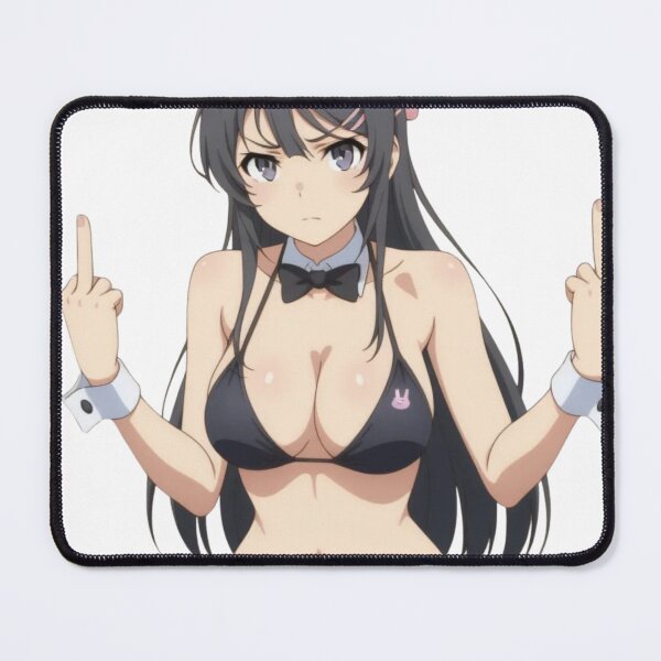 Item preview, Anime Middle Finger Mai Sakurajima designed and sold by Kuroi Pixel.