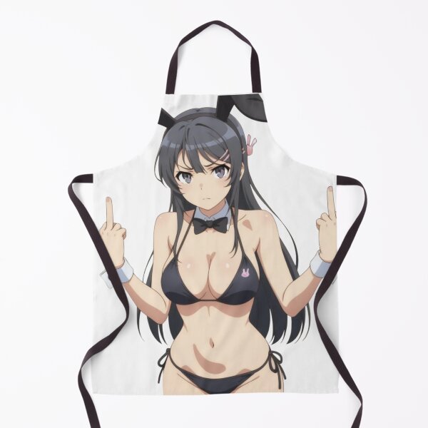Item preview, Anime Middle Finger Mai Sakurajima designed and sold by Kuroi Pixel.