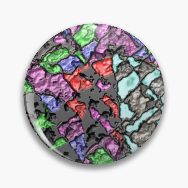 Item preview, 4 circles 1 triangle riddled round abstract design designed and sold by SmashingDeals.