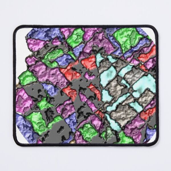 Item preview, 4 circles 1 triangle riddled round abstract design designed and sold by SmashingDeals.