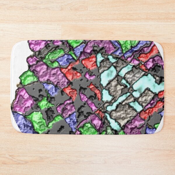 Item preview, 4 circles 1 triangle riddled round abstract design designed and sold by SmashingDeals.