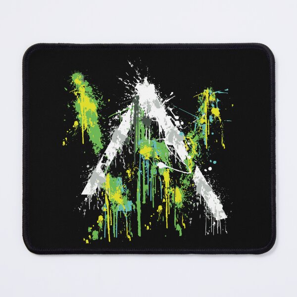 Item preview, Street Art Splash: Green & Yellow designed and sold by tutupberas.