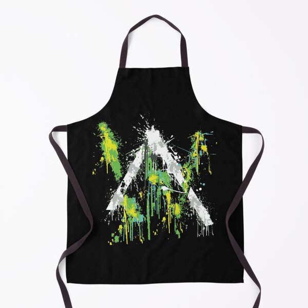 Item preview, Street Art Splash: Green & Yellow designed and sold by tutupberas.