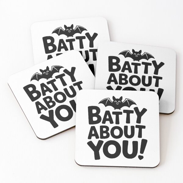 Item preview, Batty About You! Cute Bat Pun designed and sold by PMCreative.