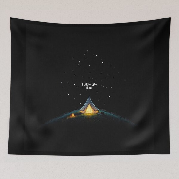 Item preview, One Billion Star Hotel - Camping design designed and sold by Vintage Designs +.