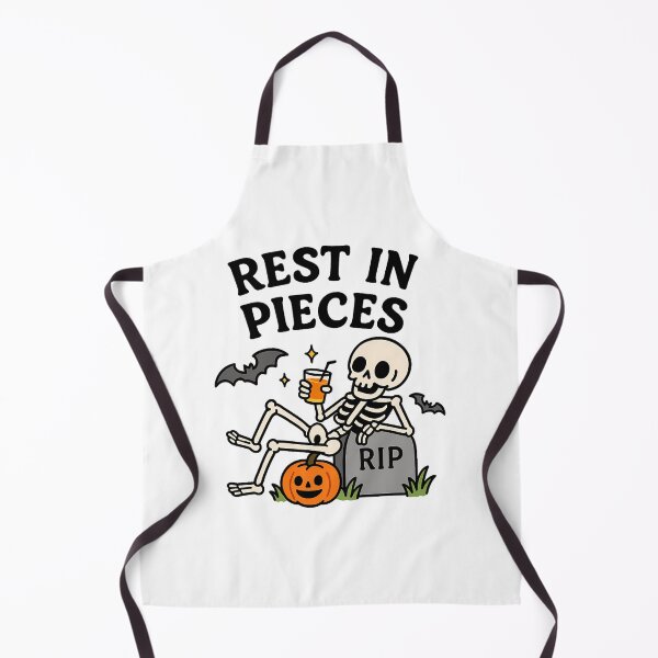 Item preview, Cute Cartoon Skeleton Lounging on Tombstone T-Shirt - Fun Halloween Design designed and sold by PrintCreations9.