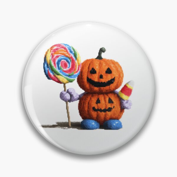 Item preview, Kawaii Pumpkin Boy with Candy Corn T-Shirt and Sticker designed and sold by BBackdesign.