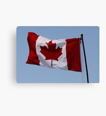 Happy Birthday "Canada" Canvas Print