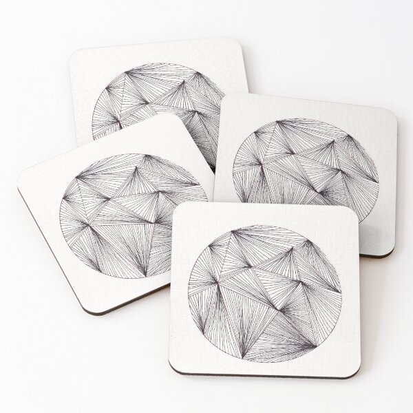 Item preview, circle of lines designed and sold by lizarddinks.