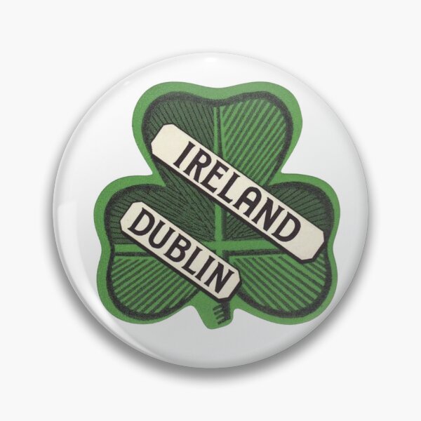 Item preview, Vintage Dublin, Ireland Shamrock designed and sold by QuayTradingCo.