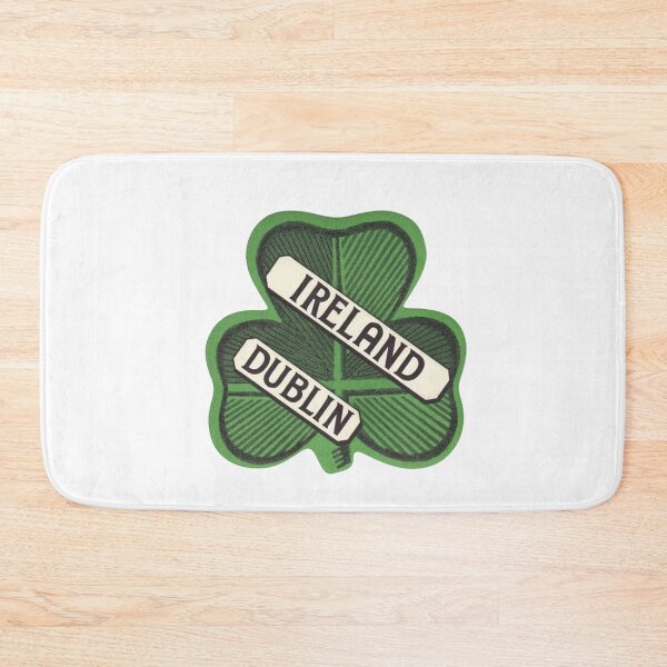 Item preview, Vintage Dublin, Ireland Shamrock designed and sold by QuayTradingCo.