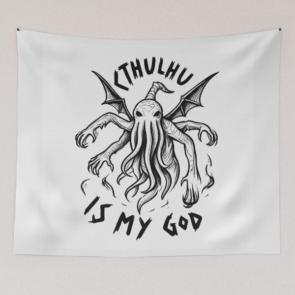 Item preview, Cthulhu is my God designed and sold by Vintage Designs +.