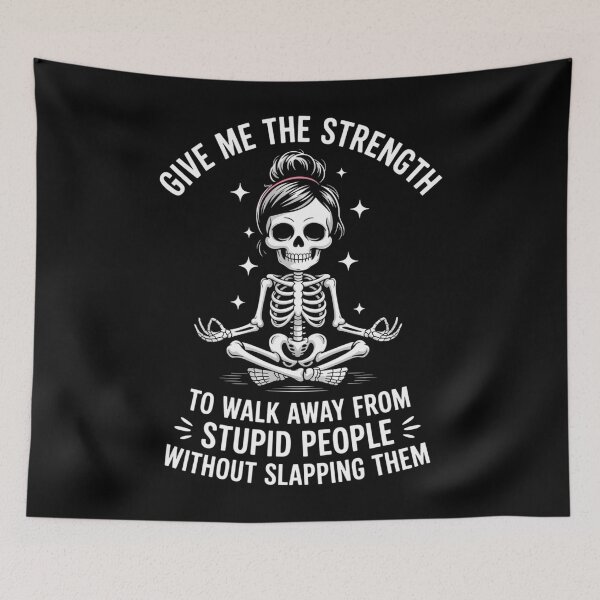 Item preview, Funny Skeleton Sayings Stupid People Joke Sarcastic designed and sold by aidenpier.